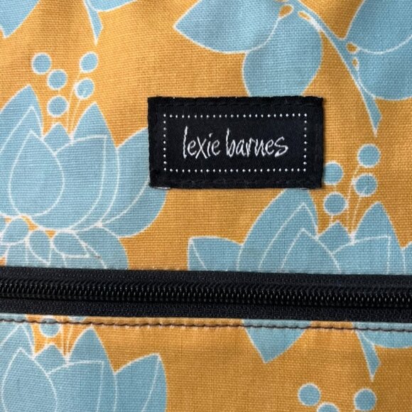 One of a kind Lexie Barnes laminated weekender bag - Picture 2 of 5